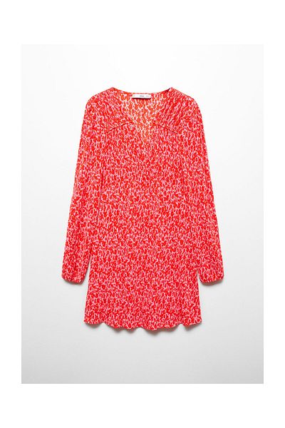 MANGO Woman Floral print dress