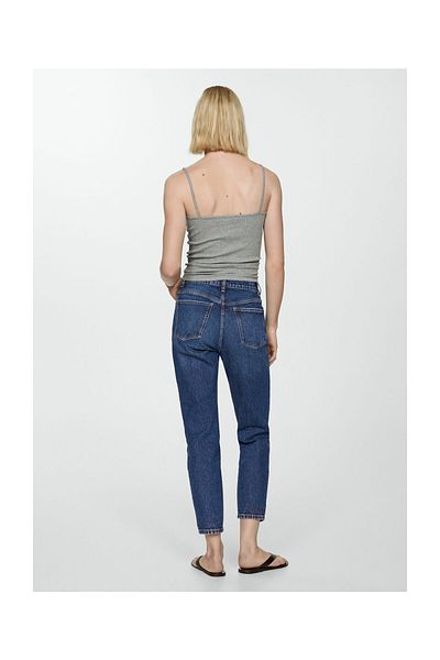 MANGO Woman Newmom comfort vysoké džíny