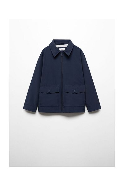 MANGO Kids Kapesní voděodolná parka
