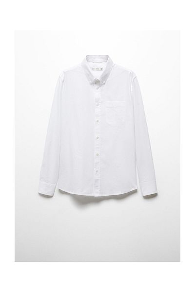 MANGO Man Regular fit Oxford cotton shirt