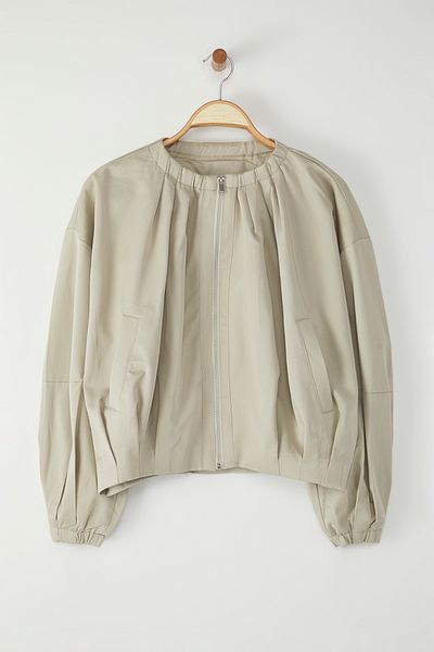 Trendyol Collection Übergroßer beigefarbener Mantel – TWOSS25MO00034