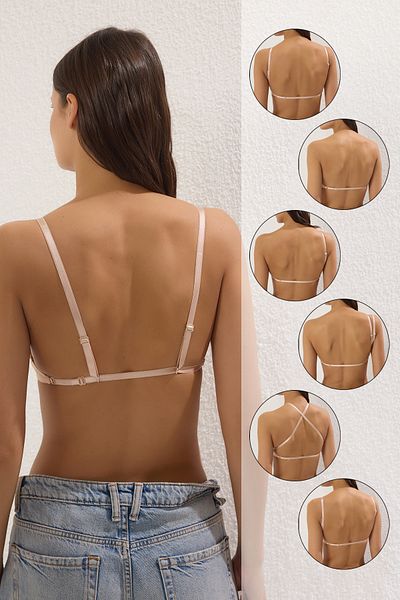 Trendyol Collection Trägerloser Strick-BH mit Stütze: 30 verschiedene Trageoptionen