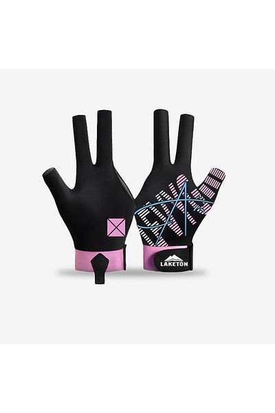Choice A4 Left 1pc 1pc Left Hand Billiards Glove Three Finger Snooker Billiard Glove Non Slip Stickers Elas