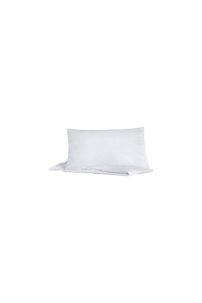 Sarev White 100% Cotton Single Fit Castle Pillowcase 100*200 cm Sheet Set