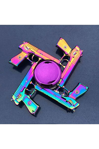 Choice 54 New Metal Rainbow Fidget Spinner Gradient Color R188 Mute Bearing EDC Hand Spinner Fingertip Gyro