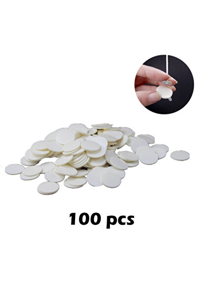 Choice مجموعة من 100 قطعة من حاملات فتائل الشموع المصنوعة من القطن المشمع مع ...