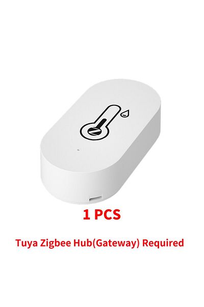 Choice ZTH02 Tuya Zigbee Temperature Humidity Sensor SmartLife Remote Monitor For Smart Home Workwith Tuya