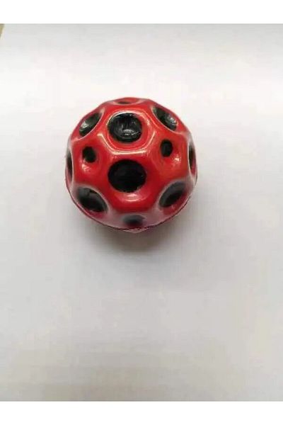 Choice Red Bouncy Ball, PU Foam Ball, High Pinball Hole Ball, Popular Perforated Ball, Stress Relief Toy, P