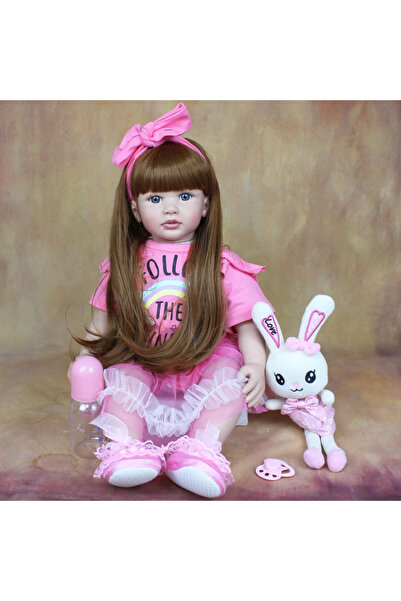 Choice دمية طفل حديث الولادة من BZDOLL بطول 60 سم، دمية طفل حديث الولادة من ا...