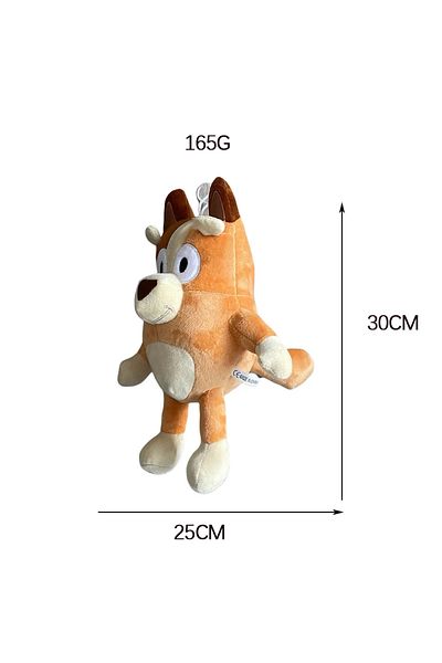 Choice 25-30cm A2 25-30cm Bluey Family Plush Toys Cute Simulation Pet Dog Patrol Bingo Sister Kawai Plush C