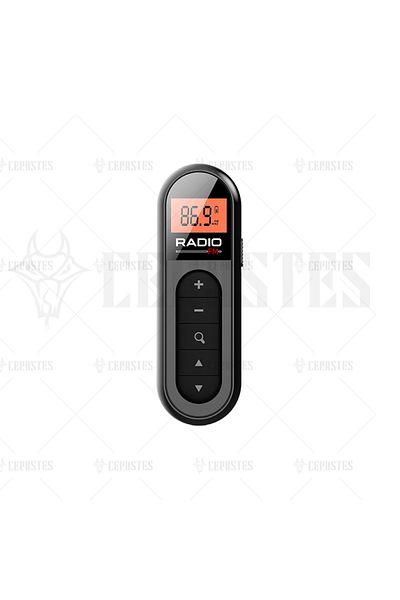 Choice Black NEW Personal Portable Pocket FM Radio, Rechargeable Transistor Walkman Radio with Best Recepti