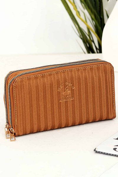 Bipanya Голям сатенен портфейл с много отделения за карти Frank BP-4681C