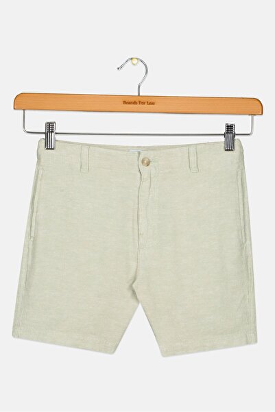 Class Club شورت شامبراي أساسي للأولاد الصغار، أخضر فاتح