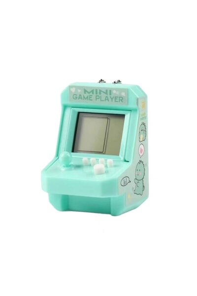 Choice آلة لعب كلاسيكية صغيرة باللون الأخضر الفاتح، قطعة واحدة، لعبة نوستالجية قديمة مع سلسلة مفاتيح هدية، ألعاب حيوانات أليفة