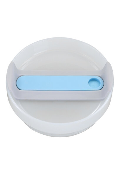 APWIKOGER غطاء زجاجة مياه حرارية من ستانلي سعة 40 أونصة أزرق مع غطاء بديل من القش مقاوم للانسكاب