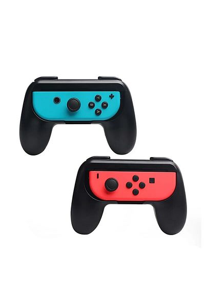 Choice 2pcs Black Gamepads Handle Holder for Nintendo Switch JoyCon Controller Joypad Stand Holder Case