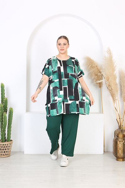 XL Modam ΓΥΝΑΙΚΕΙΟ ΚΟΣΤΟΥΜΙ Lycra Πράσινο ΣΧΕΔΙΟ