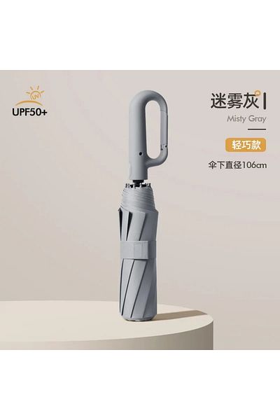 Choice Grey-105cm Strong Windproof Automatic Umbrella Sunshade Uv Protection Folding Men's Umbrella Buckle