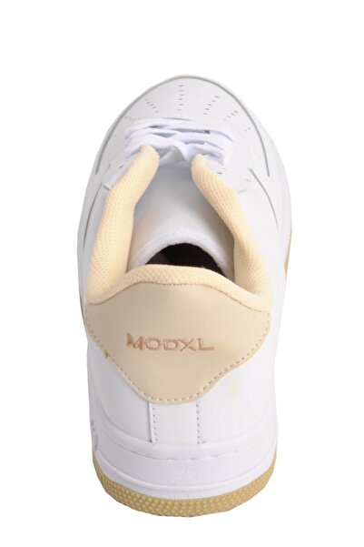 ModeXL Παπούτσια μεγάλου μεγέθους Air Skin 5027 White-WhiteXL
