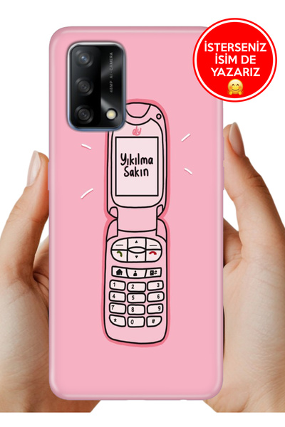 OPPO A74 4G Uyum Kılıf Desenli Baskılı Kamera Korumalı Silikon Yıkılma Sakın