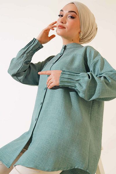 İKLİM LİFE SLEEVE RIBBED TUNIC