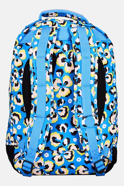 Kipling Women Brand Logo Backpack 45 x H 36 x L 8 x W cm, Blue Combo
