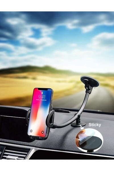 ARBIX Araç havalandırma özellikli Vakumlu Araç Telefon Tutacağı Torpido Destekli