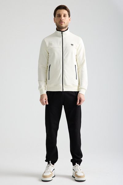 Shooter Sportswear Σετ ανδρικής φόρμας Luxe Άνετη εφαρμογή με μανσέτες μίνιμαλ λογότυπο