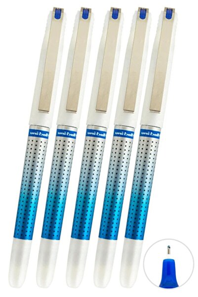 Artlantis Pix albastru cu vârf ac, 5 bucăți, Uniball Eye Needle, 0,7 mm, Ub-1...