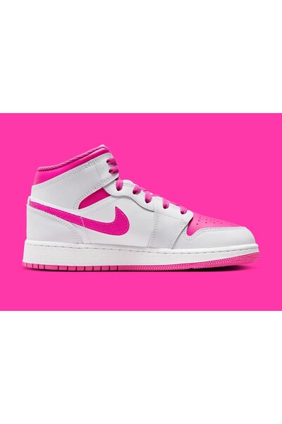 Nike NİKE Air Jordan 1 Mid Fire Pink Limited Edition Sneaker