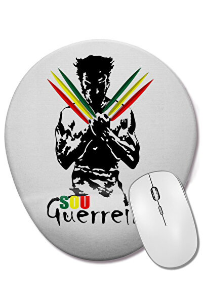 BASKI DÜNYASI Οβάλ ποντίκι με υποστήριξη καρπού Wolverine 01