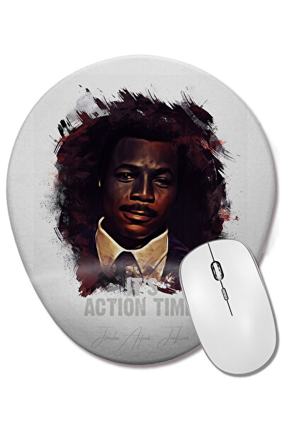 BASKI DÜNYASI Mouse Pad oval Incriveis 2 cu suport pentru încheietura mâinii