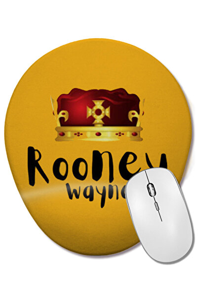 BASKI DÜNYASI Mouse Pad oval Wayne Rooney cu suport pentru încheietura mâinii