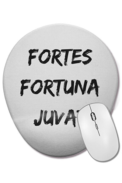 BASKI DÜNYASI O mouse pad ovală cu suport pentru încheietura mâinii, care favorizează forța și norocul.