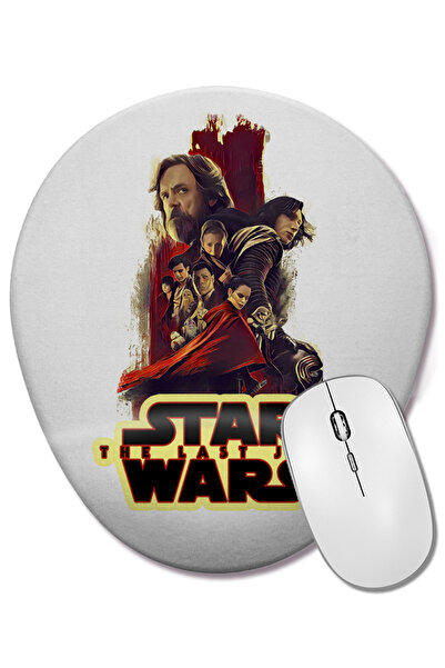 BASKI DÜNYASI Star Wars 04 Οβάλ ποντίκι με υποστήριξη καρπού