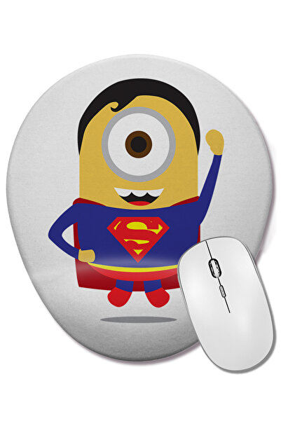 BASKI DÜNYASI Milf Hunter Овална подложка за мишка с опора за китката