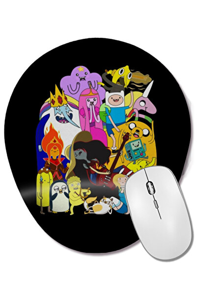 BASKI DÜNYASI Mouse Pad oval cu suport pentru încheietura mâinii Adventure Ti...