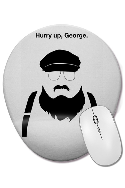 BASKI DÜNYASI Game Of Thrones Ταχέως, George, οβάλ ποντίκι με υποστήριξη καρπού