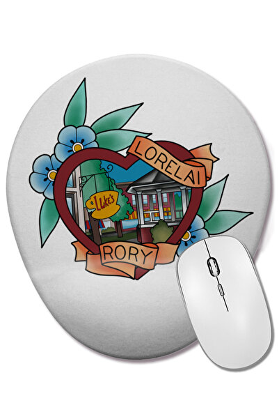 BASKI DÜNYASI Οβάλ ποντίκι ποντικοπολιτείας με στήριγμα καρπού Gilmore Girls ...