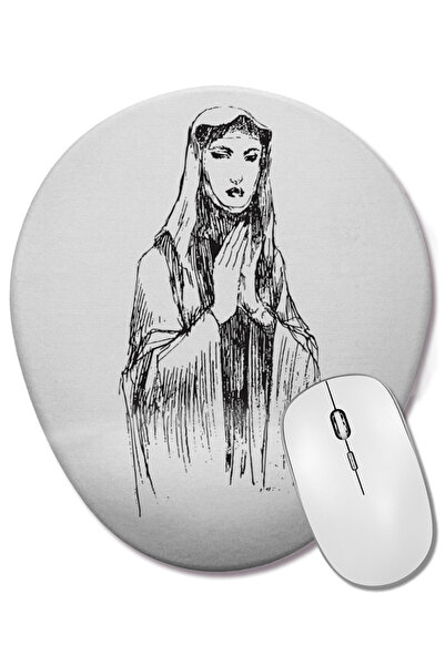 BASKI DÜNYASI Mouse Pad oval Lasombra cu suport pentru încheietura mâinii