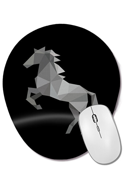 BASKI DÜNYASI Mouse Pad oval cu suport pentru încheietura mâinii, cu animale ...