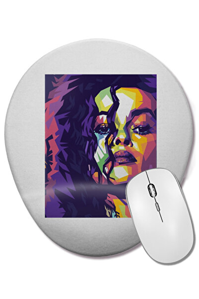 BASKI DÜNYASI Bellatrix Lestrange Οβάλ ποντίκι με υποστήριξη καρπού