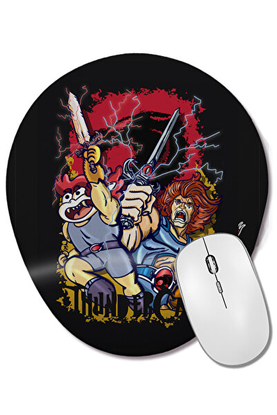 BASKI DÜNYASI Mouse Pad oval W THUNDERCATS cu suport pentru încheietura mâinii