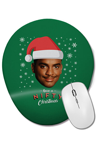 BASKI DÜNYASI Carlton Banks are un mouse pad oval cu suport pentru încheietur...