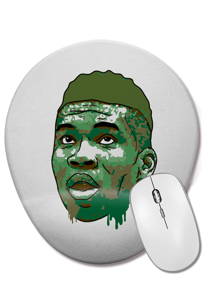 BASKI DÜNYASI Mouse Pad oval Antetokounmpo cu suport pentru încheietura mâinii