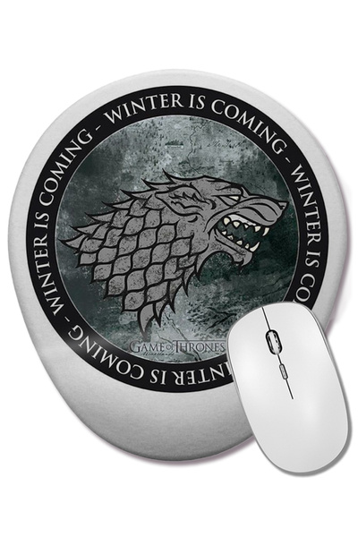 BASKI DÜNYASI Οβάλ ποντίκι ποντικιού με στήριγμα καρπού της Πανεπιστημίου Win...