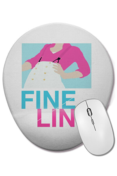 BASKI DÜNYASI Mouse Pad oval Harry Styles Fine Line 06 cu suport pentru înche...