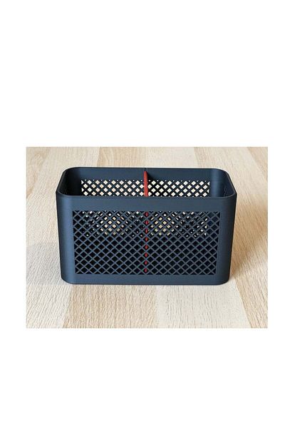 3D Brothers Office Desk 2Compartment Modern Organiser with grid patten removable separator Organizer