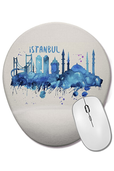 BASKI DÜNYASI Иляс Салман Чичек Абас Билек Поддържана овална подложка за мишка