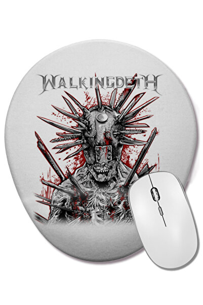 BASKI DÜNYASI Mouse Pad oval The Walking Dead Walkingdeth cu suport pentru în...
